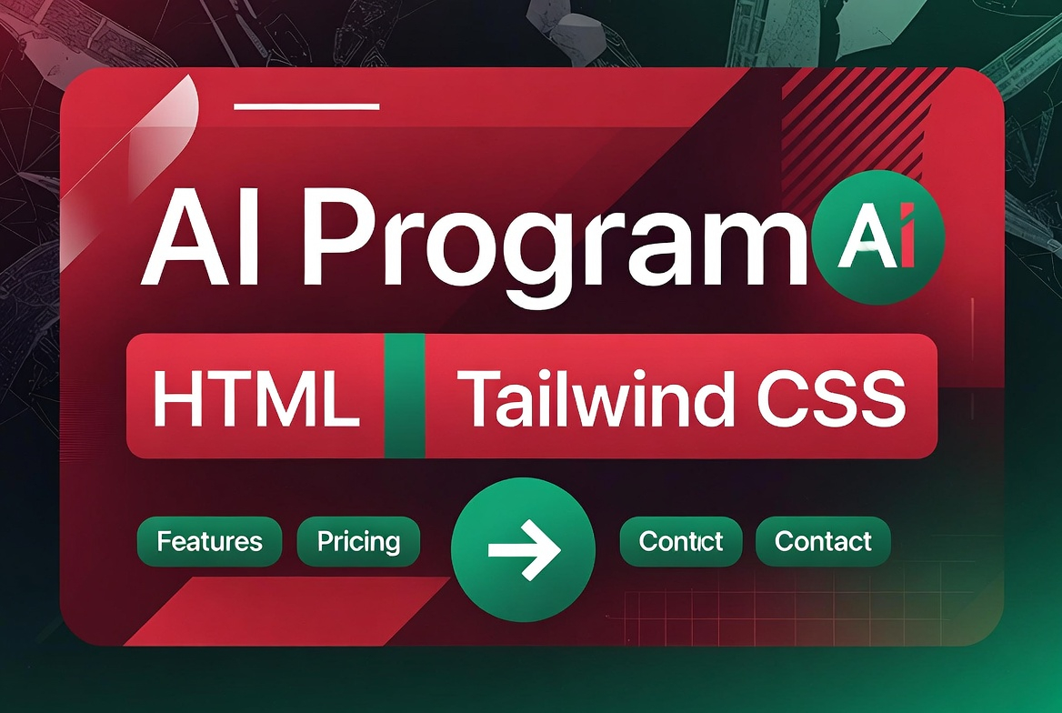 HTML & Tailwind CSS Ai Program